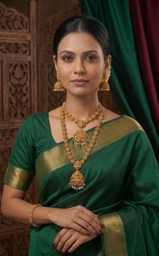 ANTIQUE GOLD TEMPLE JEWELLERY